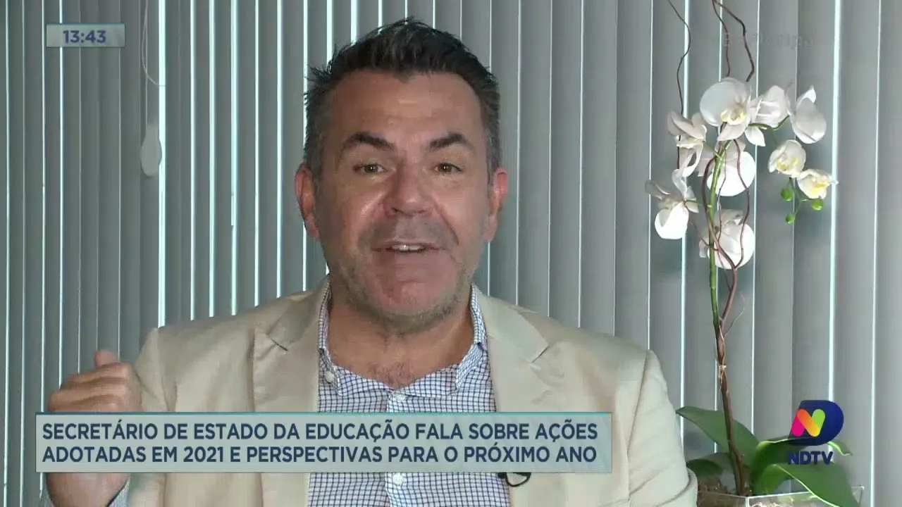 Secretário de Educação fala sobre ações adotadas em 2021 e perspectivas para o próximo ano