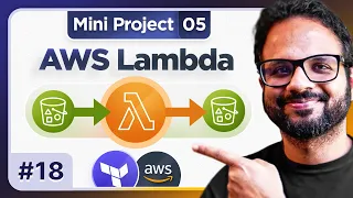 - Image Processing Serverless Project using AWS Lambda with terraform