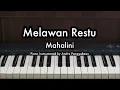 Download Lagu Melawan Restu - Mahalini | Piano Karaoke by Andre Panggabean