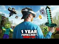 1 Year in Ultra Realistic Minecraft