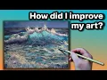 How I IMPROVED my PAINTINGS - Learn these 2 Steps for SUCCESS today
