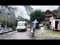[4K] SWITZERLAND | Street Walking Tour | Lauterbrunnen | Summer 2023 | 60 fps HDR Video