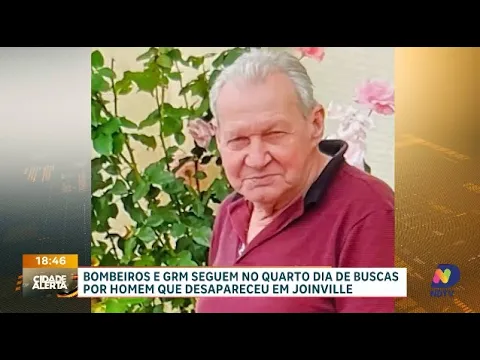 Bombeiros e Grupo de Resgate em Montanha continuam buscas por homem desaparecido em Joinville