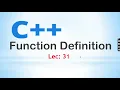 Function Definition in C Amharic 31
