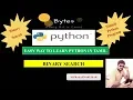 14 Binary search in Python Python Tutorial for Beginners
