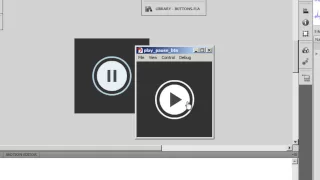 Flash Tutorial Play Pause Toggle Button with actionscript 3 cs5 cs5 5