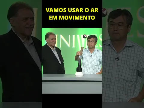 EXPERIMENTO COM SECADOR PRENDENDO UMA BOLINHA | Cláudio Furukawa e Gil da Costa
