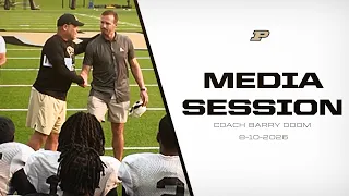 Coach Barry Odom Media Session Purdue Football