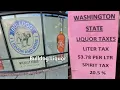 High Alcohol Taxes on a Trip to Washington