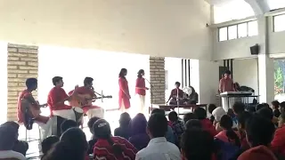 kaanthaa by masala coffee performed by a group of 12th graders