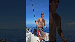 Running on a boat! #travel #sailboat #thecruisingkiwis #sailing