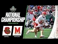 Cornell vs Maryland 2025 NCAA men s lacrosse championship highlights