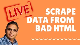 Web Scraping from Bad HTML Python Scrapy and XPATH Magic