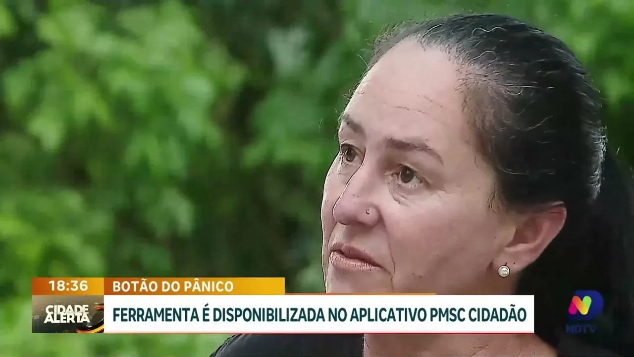 Botão do Pânico do aplicativo PMSC Cidadão ajuda e protege vítimas de violência doméstica