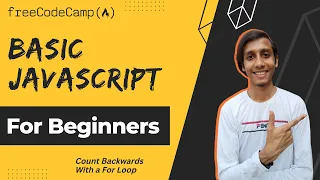 Count Backwards With a For Loop Basic Javascript freeCodeCamp - JavaScript Algorithms Data
