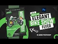 Unleash Your Creativity Bike Show Flyer Design Inspiration in Adobe Photoshop