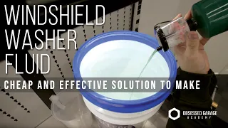 How to Make SAFE CHEAP and EFFECTIVE Windshield Washer Fluid for Your Car Southern Climates