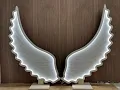 How to Make a Angle Wings Backdrop DIY Angel Wings LED Backdrop