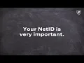 How to create your NetID password
