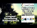 Leetcode Blind 75C Longest Increasing Subsequence
