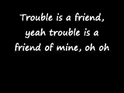 Lenka-Trouble Is A Friend(Lyrics) - YouTube.flv