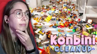 Organizing 2315 items in Konbini Cleanup