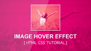 Css Image Hover Effect - Pure css Tutorial
