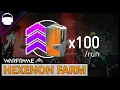 FAST HEXENON FARMING TIPS - x100 per run SOLO w NO BOOSTER Warframe Jovian Concord