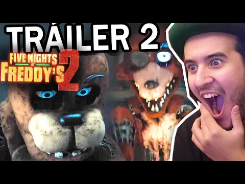 Video Thumbnail: REACCIONO al TRÁILER 2 OFICIAL de la PELÍCULA de FNAF 2