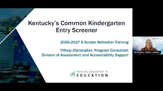 2026-2027 K Screen Refresher Training