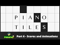 Adding Scores animations and fall effects Piano Tiles PART 6 python gamedev
