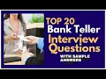 Bank Teller Interview Questions and Answers For 2025