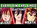 Every Character s Sin Explained Seven Deadly Sins Nanatsu no Taizai