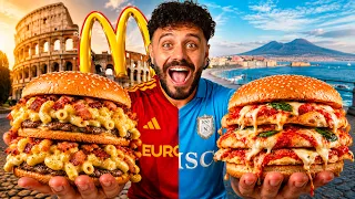 🍔 MCDONALD “ROMANO” vs MCDONALD “NAPOLETANO” 💙