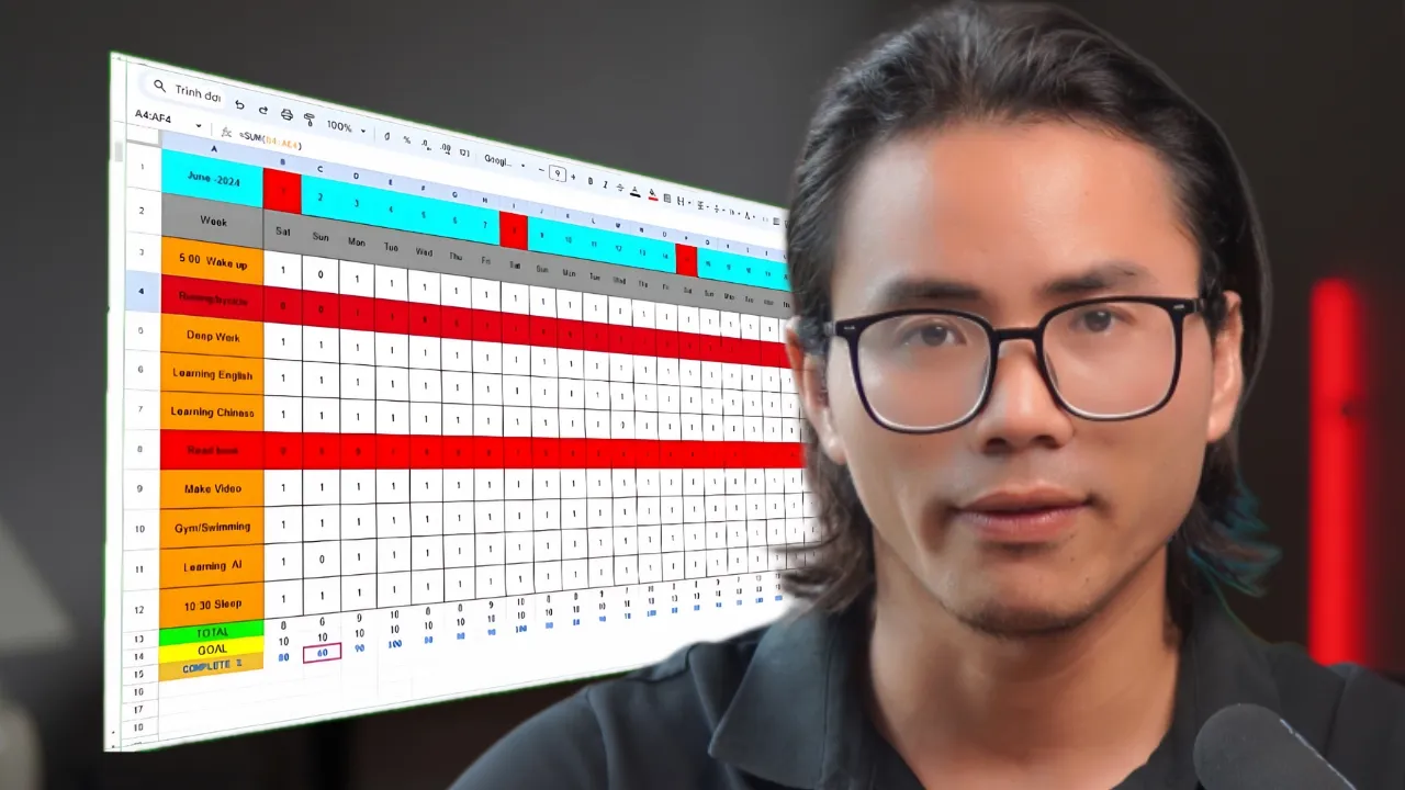 Outline Video Thay đổi hoàn toàn cuộc sống của bạn trong 6 tháng tới (Kế hoạch từng bước)