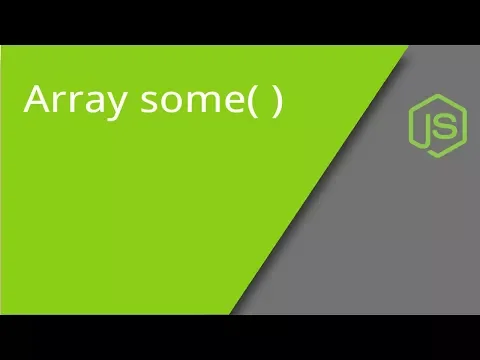 JavaScript Array some method
