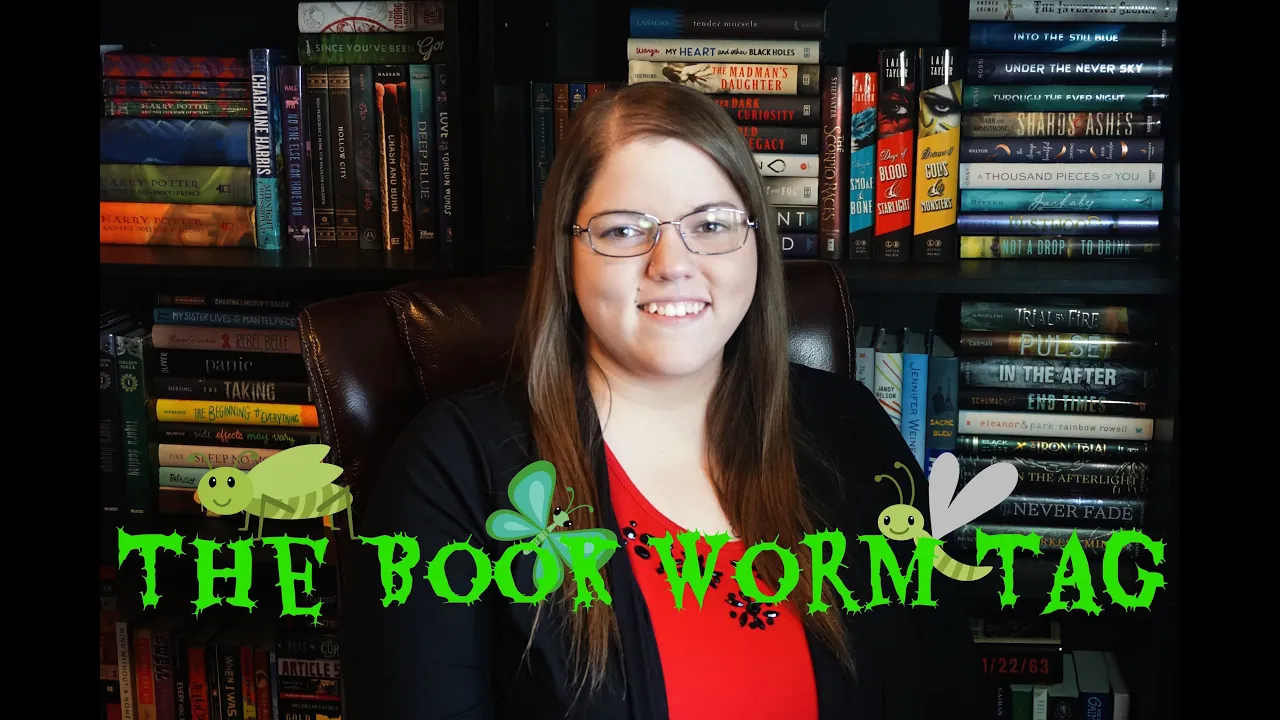 The Book Worm Tag