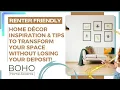 Renter Friendly Home Decor Affordable Tips to Transform Your Space Without Losing Your Deposit