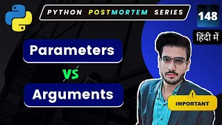 Parameters vs Arguments in python functions Python Interview Questions