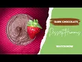 Vegan Dark Chocolate Dessert Hummus Recipe Easy Delicious Snack