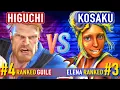 Download Lagu SF6 ▰ HIGUCHI (#4 Ranked Guile) vs KOSAKU (#3 Ranked Elena) ▰ High Level Gameplay