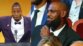 LeBron James Aura Shakes Entire Room During Dwight Howard Hall Of  Fame Speech!