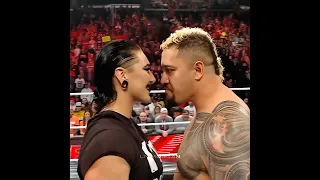 Rhea Ripley Face To Face Solo Sikoa Save Dominik Mysterio Wwe Shorts Raw Rhearipley Solo 