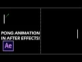 Pong Animation in After Effects - Wiggle Expression