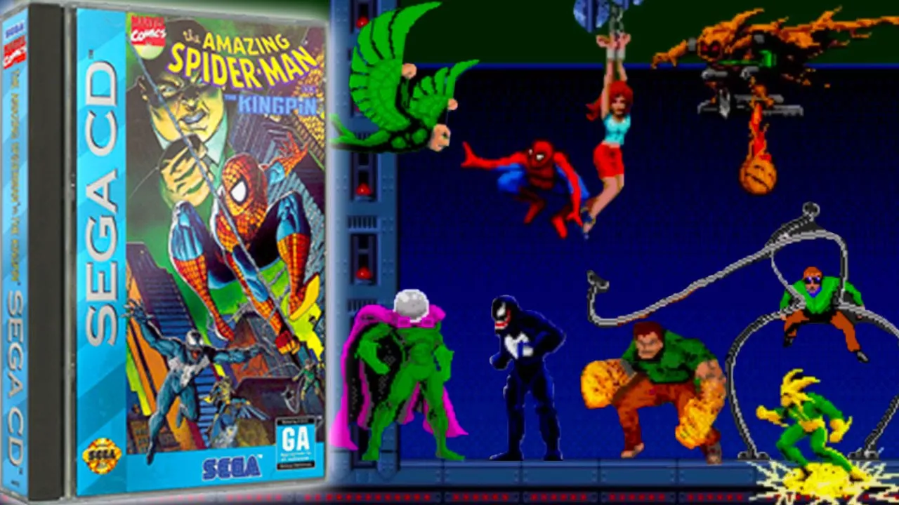 Amazing Spider-Man Vs. The Kingpin (Sega CD) - Longplay