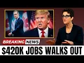 Lagu 1 MIN AGO: Carney WALKS OUT — Trump Tariff BACKFIRES, 420K Jobs at Risk | Rachel Maddow