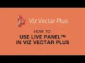 Viz Minute How to use LivePanel in Viz Vectar Plus