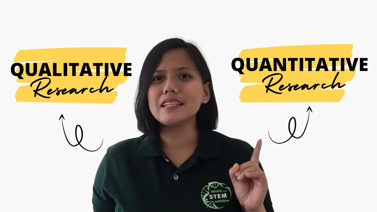 QUANTITATIVE AND QUALITATIVE RESEARCH | RESEARCH IN DAILY LIFE