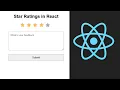 How to Make Star Ratings in React js React Tutorial For Beginners