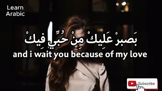 Elissa تعبت منك Tired Of You Arabic Song Learn Arabic By Songs 